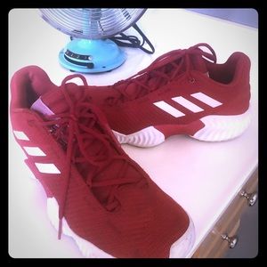 ADDIAS Red Court Shoes